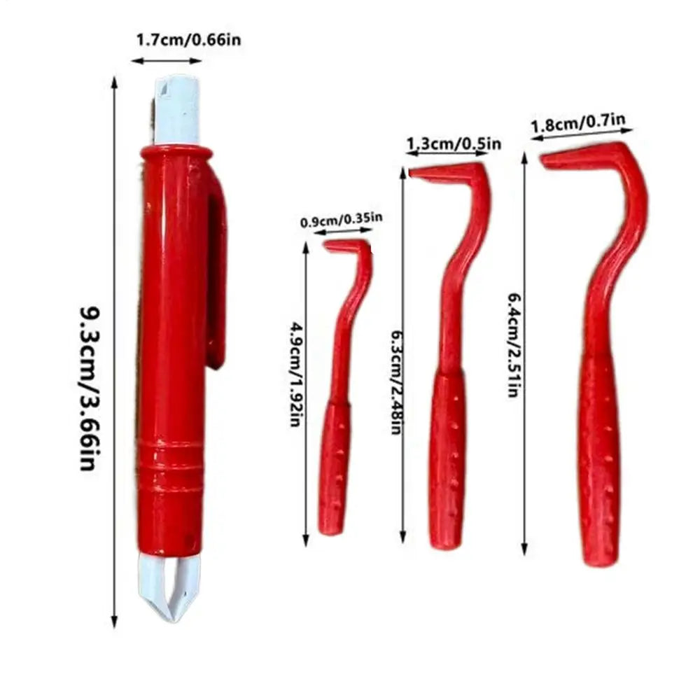 Pet Tick Remover Tweezers Set Portable Reusable Lice Flea – 4 Colors