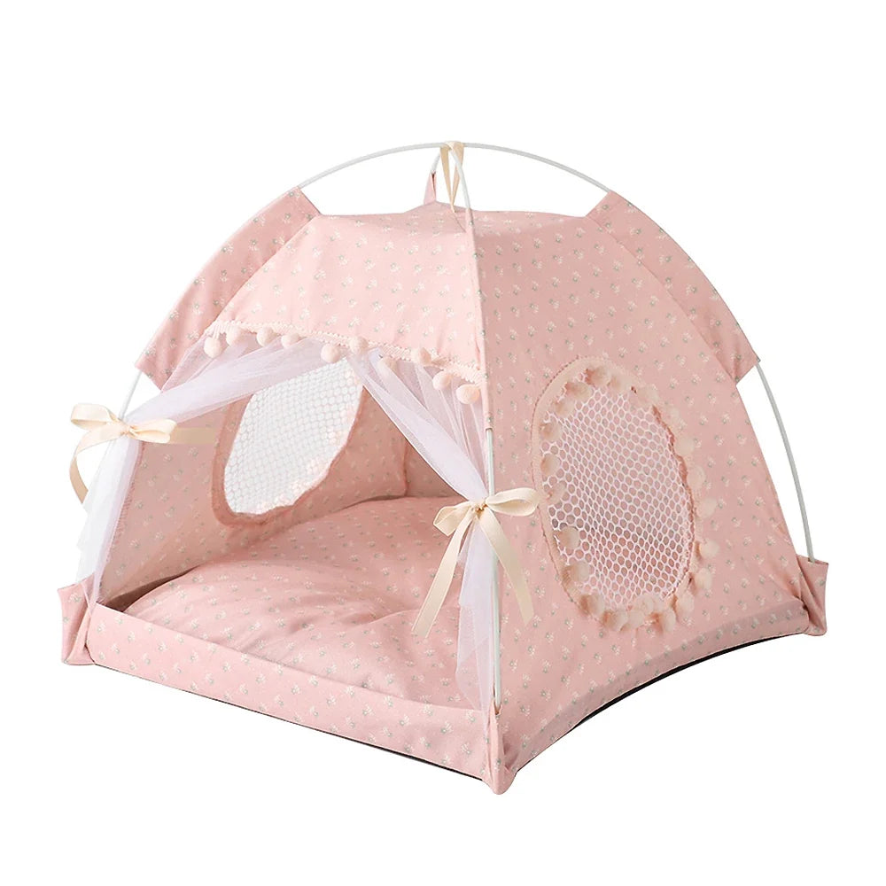 Foldable Pet Cat Tent Bed Four Seasons - ProPawPet.com
