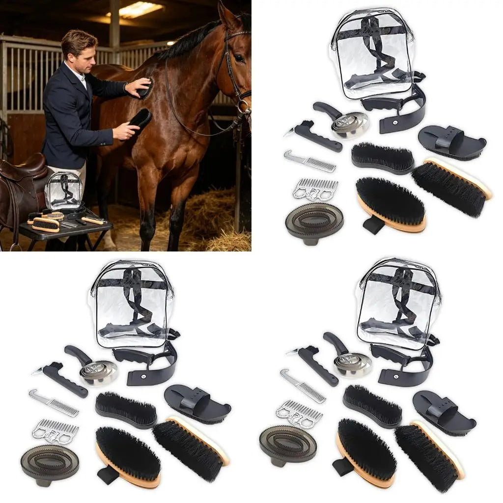 Horse Grooming Supplies Tools Set for - ProPawPet.com