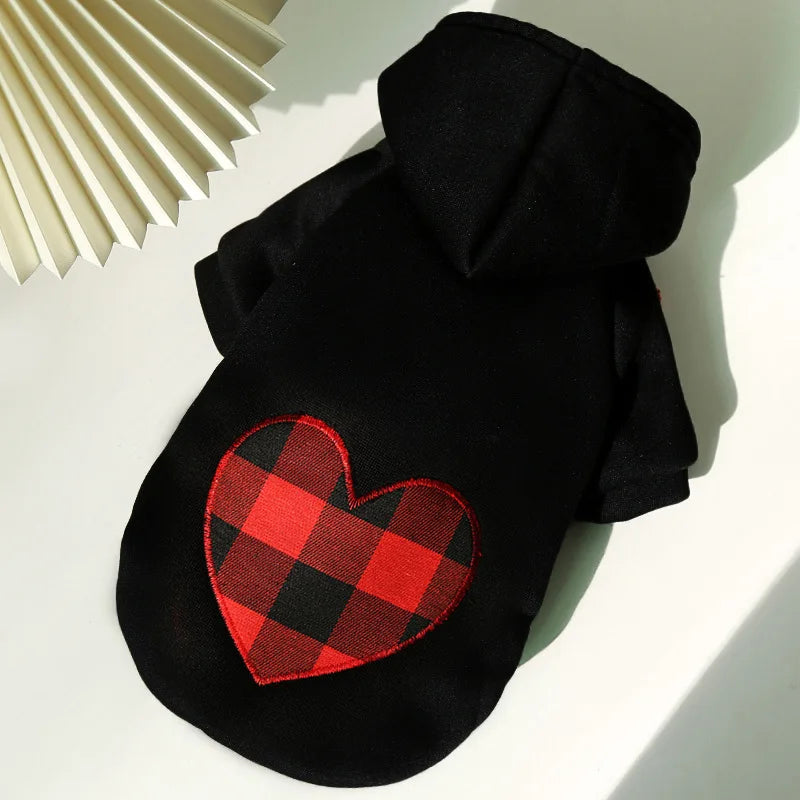 Dog Winter Coat Pet Jacket Plaid Reversible - ProPawPet.com