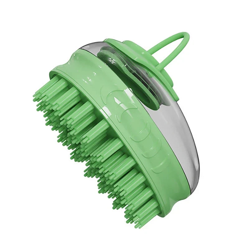 Dog & Cat Bath Grooming Brush 2-in-1 SPA Massage Comb – 6 Colors