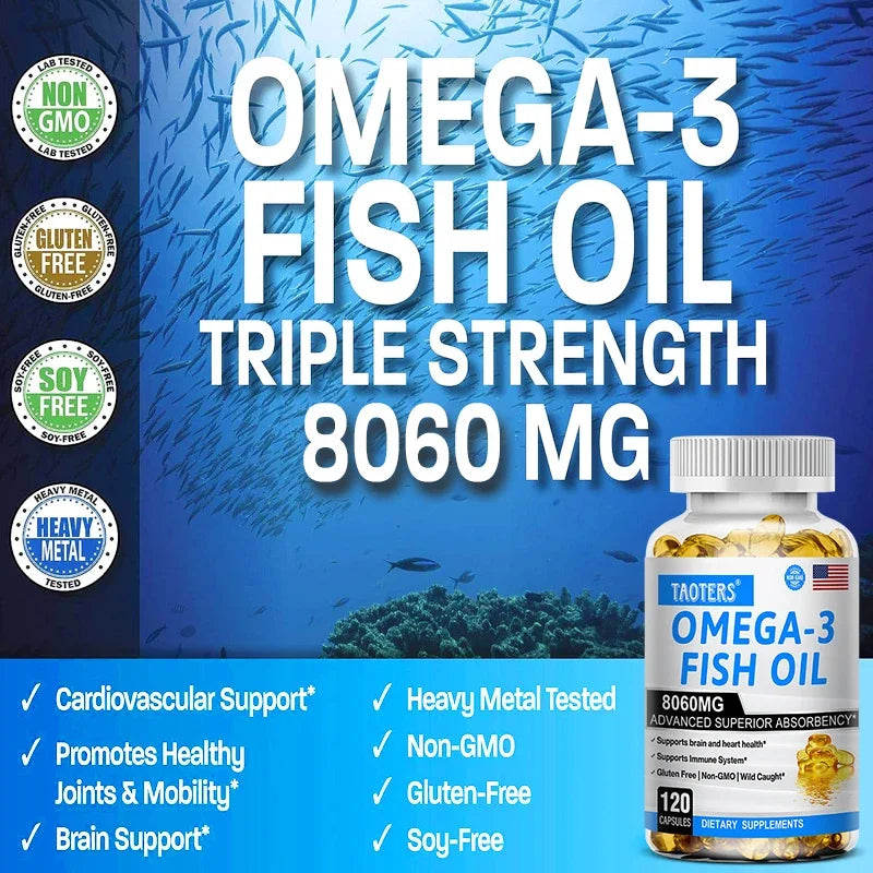 Omega-3 Fish Oil Supplement High in EPA + - ProPawPet.com