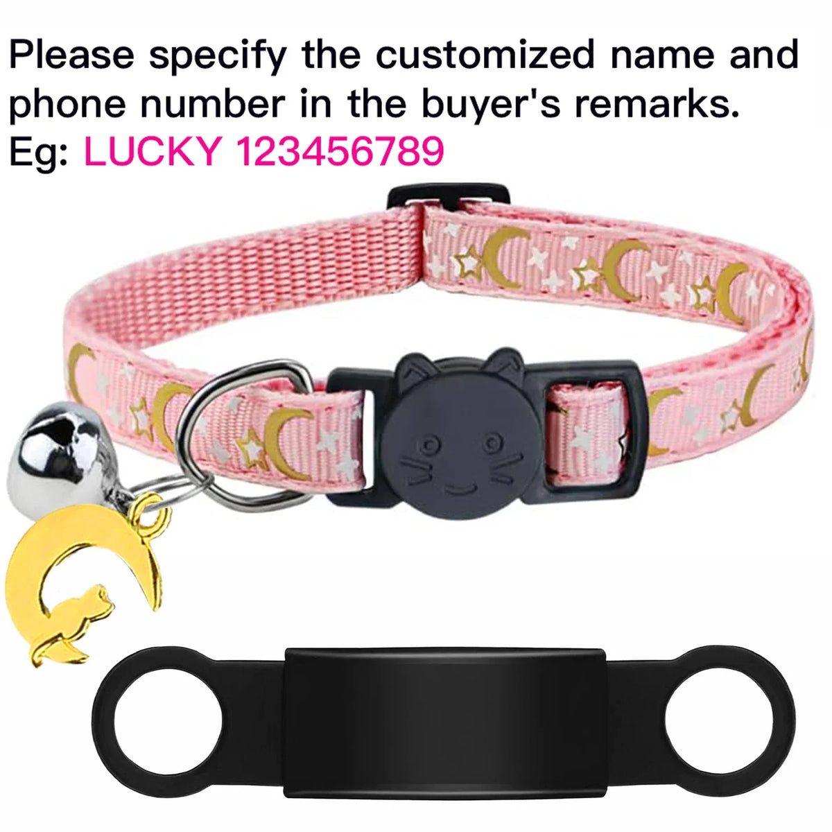 Custom Glow Cat Collar Free Engraved Anti Lost Pet ID – 16 Colors