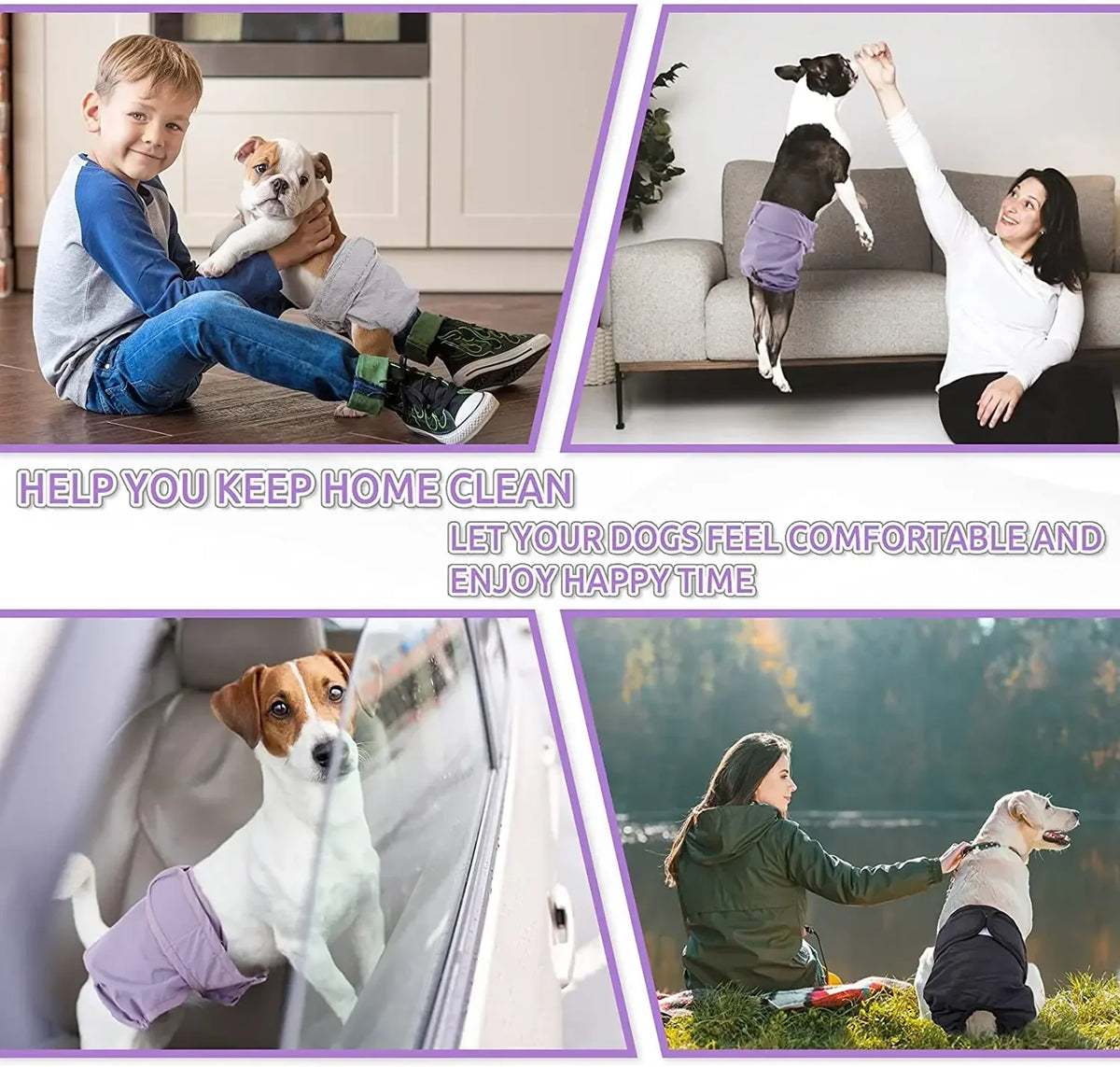 Reusable Female Dog Diapers Warps High - ProPawPet.com