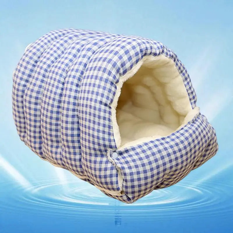Foldable Winter Pet Sleep Bed Bag for Cats & Dogs Thickened, Warm