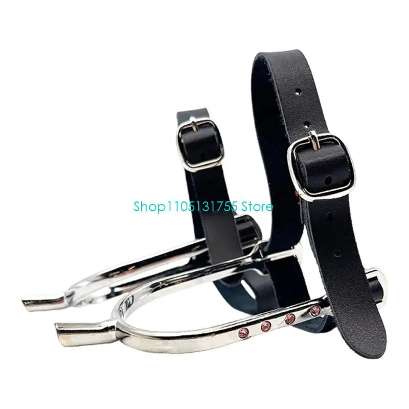 K0ef Horse Training Riding Spur with Arched Metal Frame Secure – 2 Colors