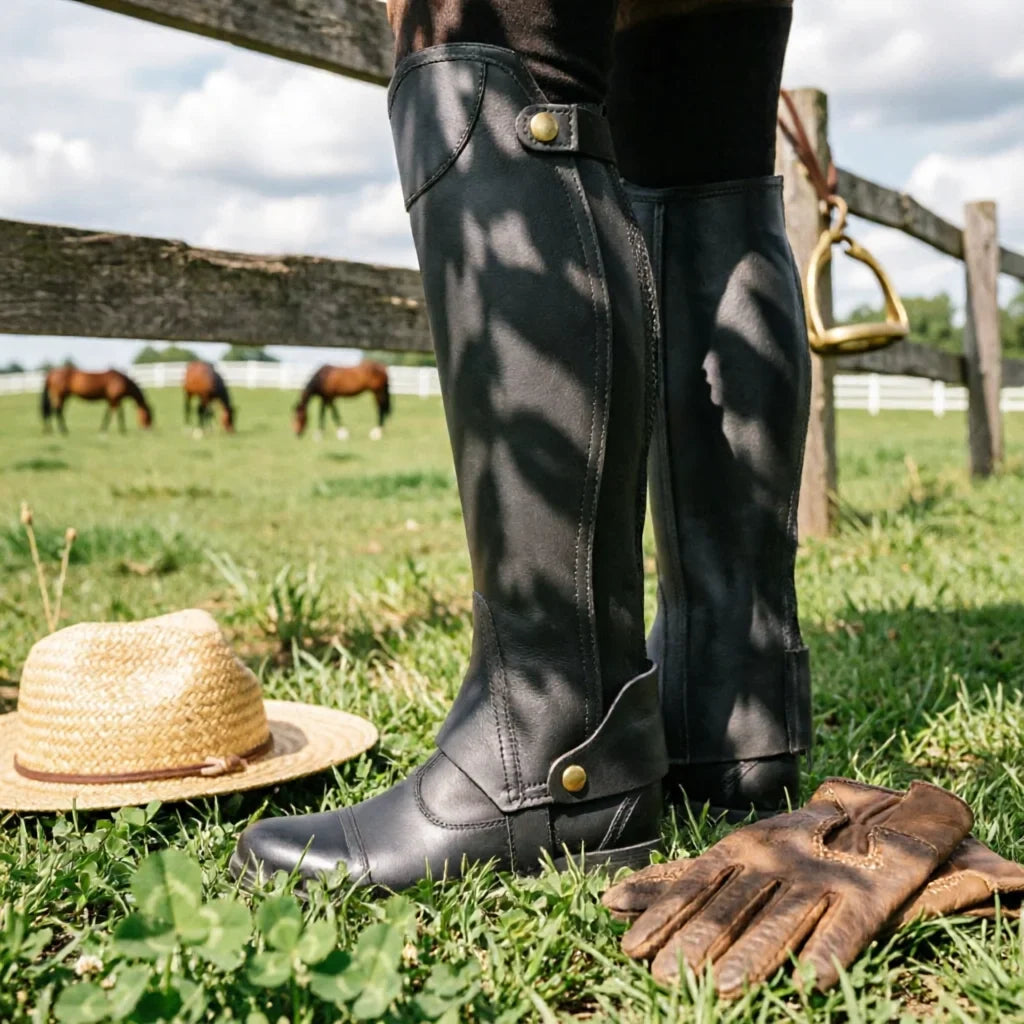 Half Chaps Adjustable Riding Gaiters Gaiters - ProPawPet.com