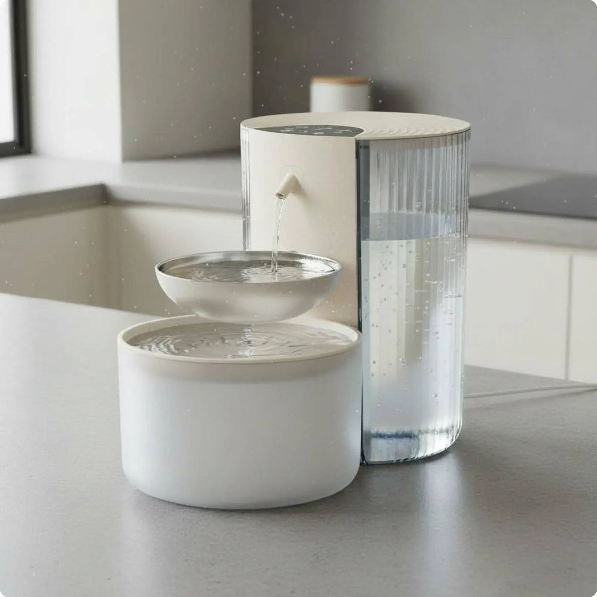 Clean Water Separator Fountain Rechargeable Battery 3l Feline – Cat Supplies