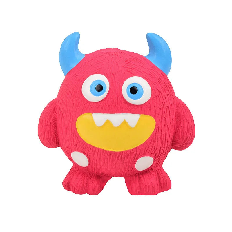 Squeaky Cyclops Monster Dog Toy Interactive Boredom Relief Pet – Dog Supplies