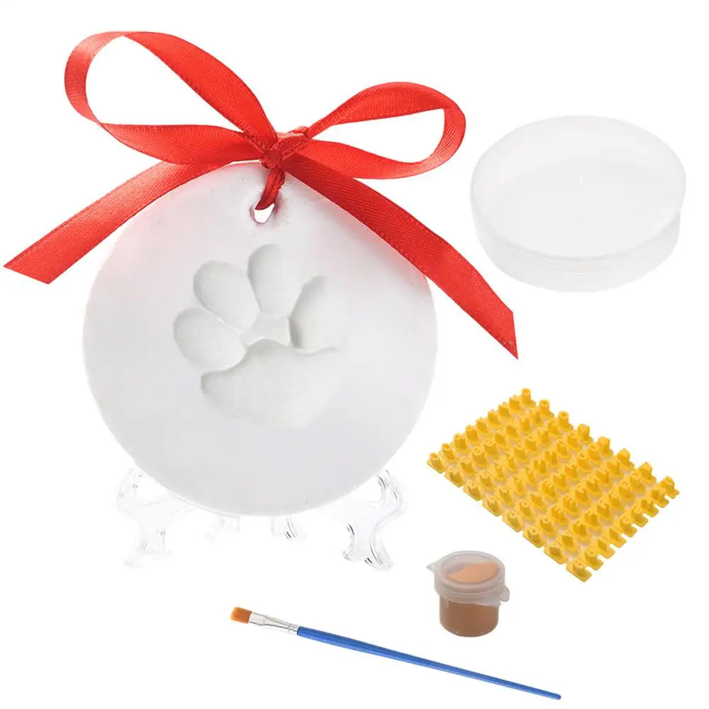 Creative Pet Footprints Impression Clay Kit – Cat Accessories