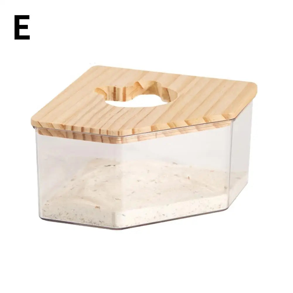 Acrylic Fully Transparent Large Pet Hamster Golden Bear Sand – 5 Colors