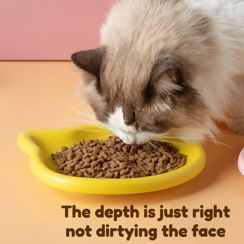 4-Color Pet Bowl Cat Food Dish Canned Snack - ProPawPet.com