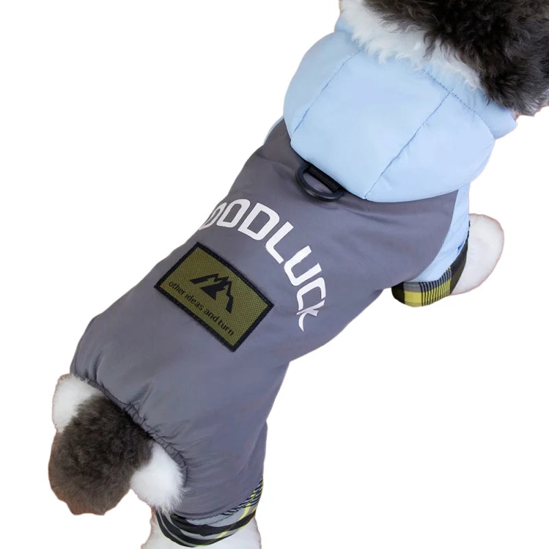Waterproof Pet Jumpsuits Winter Fleece Dog - ProPawPet.com