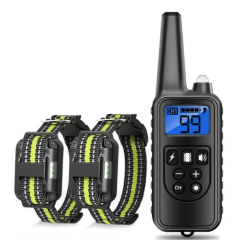Waterproof Dog Shock Collar with Remote -dog Training – 9 Colors