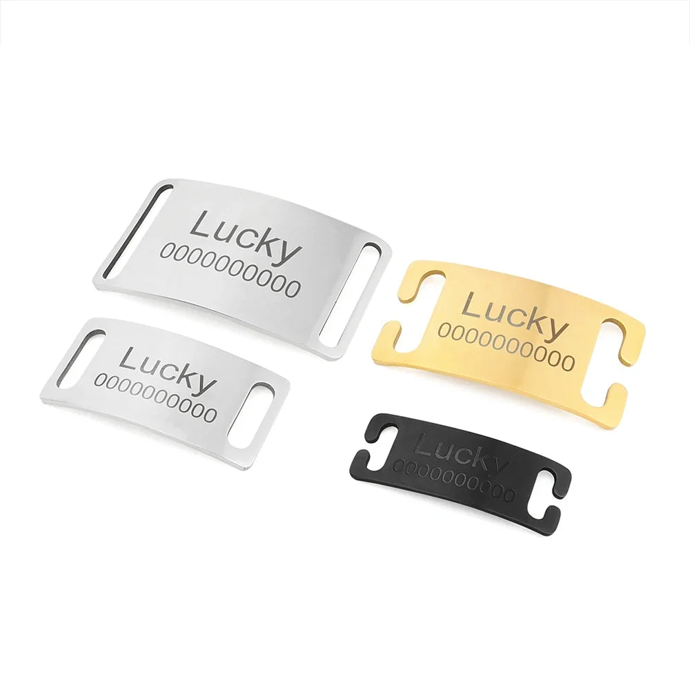 Curved Personalized Name Cat Dog Collar - ProPawPet.com