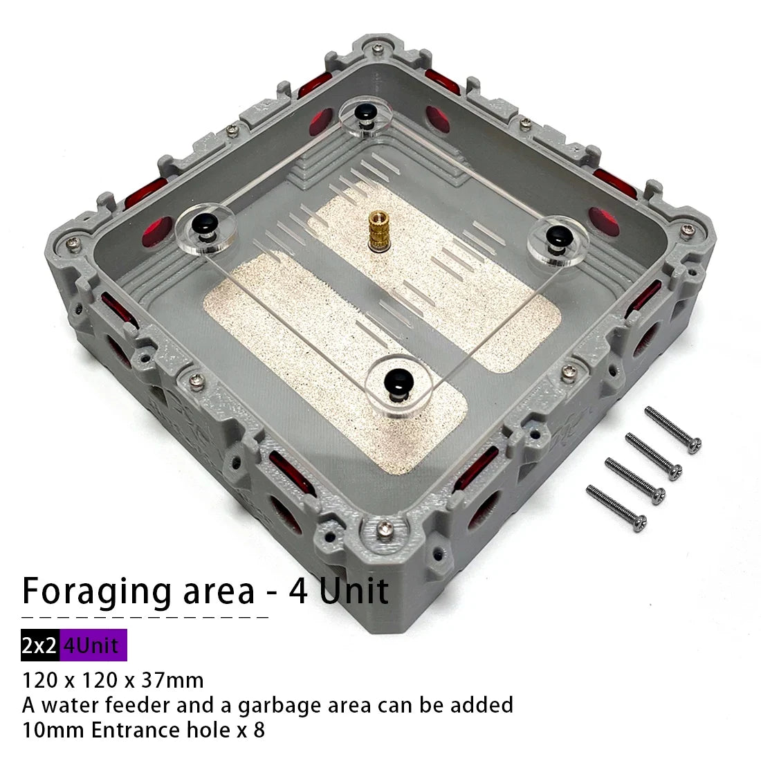 Ants Keeper Modular Expandable Formicarium Farm – 24 Colors