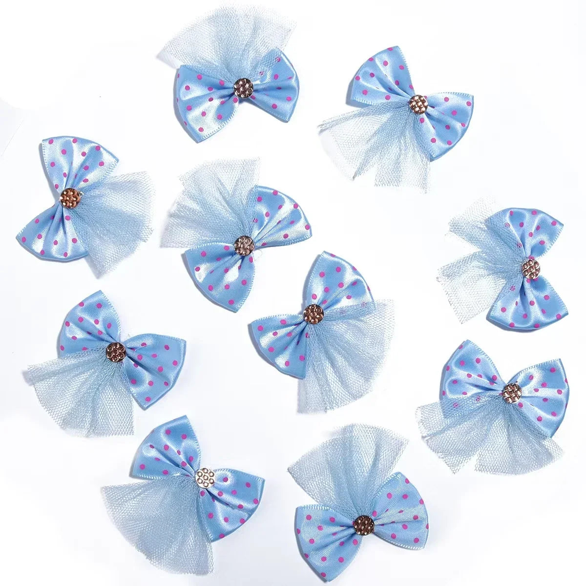 5/10pcs Lace Dog Hairbows Dog Bows With - ProPawPet.com