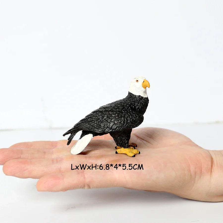 Realistic Plastic Birds of Prey Figurines - ProPawPet.com