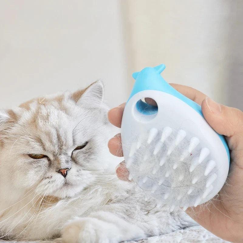 Pet Bathing Brush Soft Silicone Massager Gel - ProPawPet.com