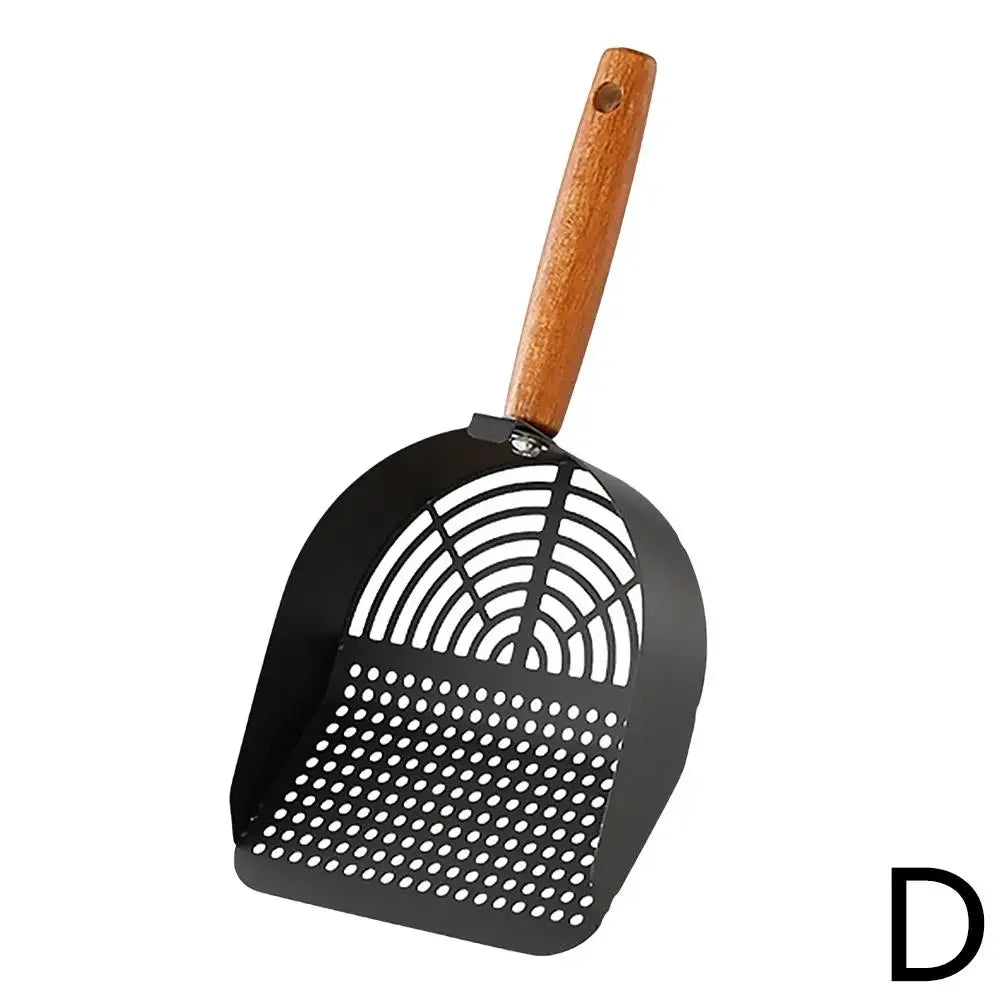 Steel Cat Litter Scoop Long Handle Pet Waste Shovel Cleaning – Cat Supplies