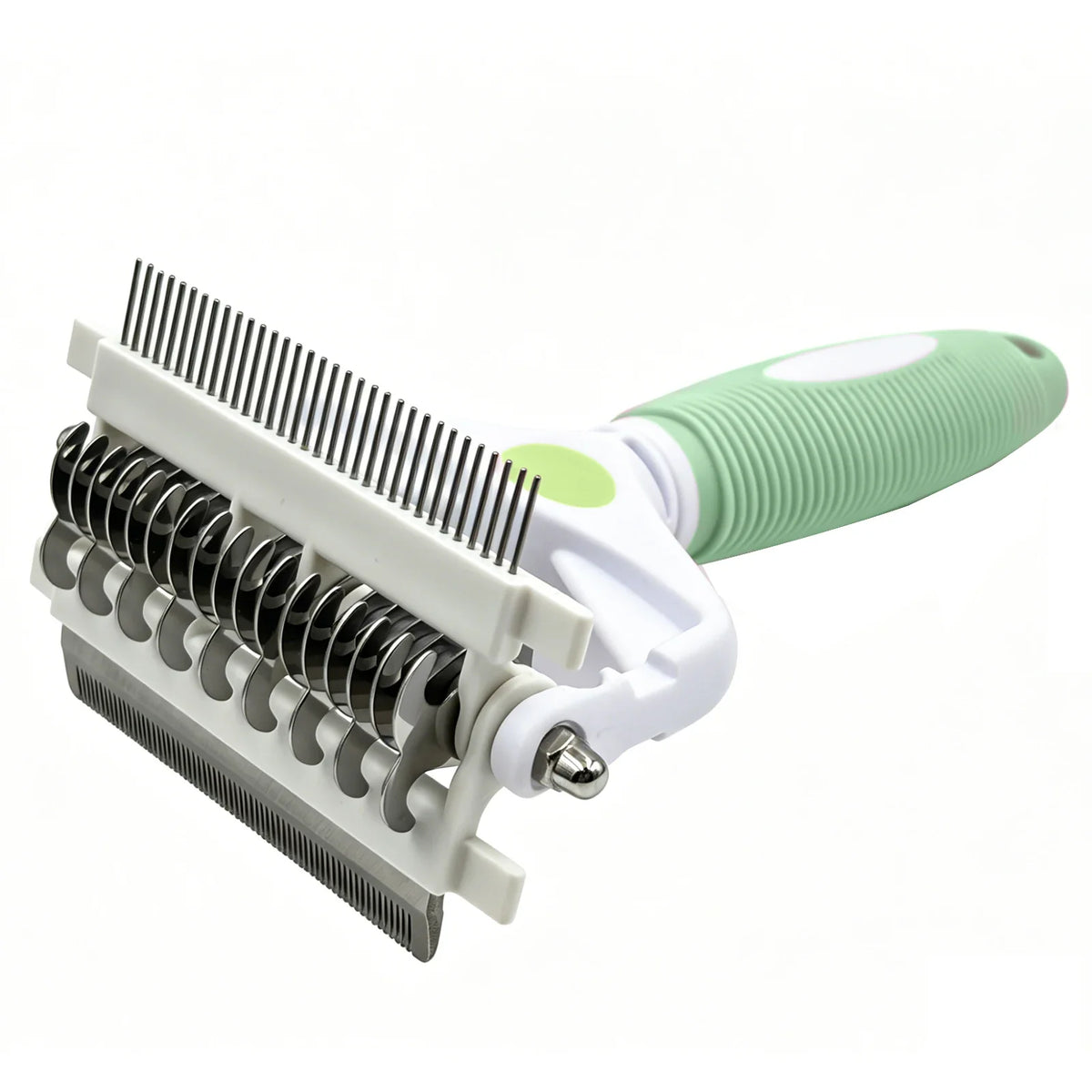 3 in 1 Pet Grooming Hair Brush Dog Deshedding Remover Double – 5 Colors