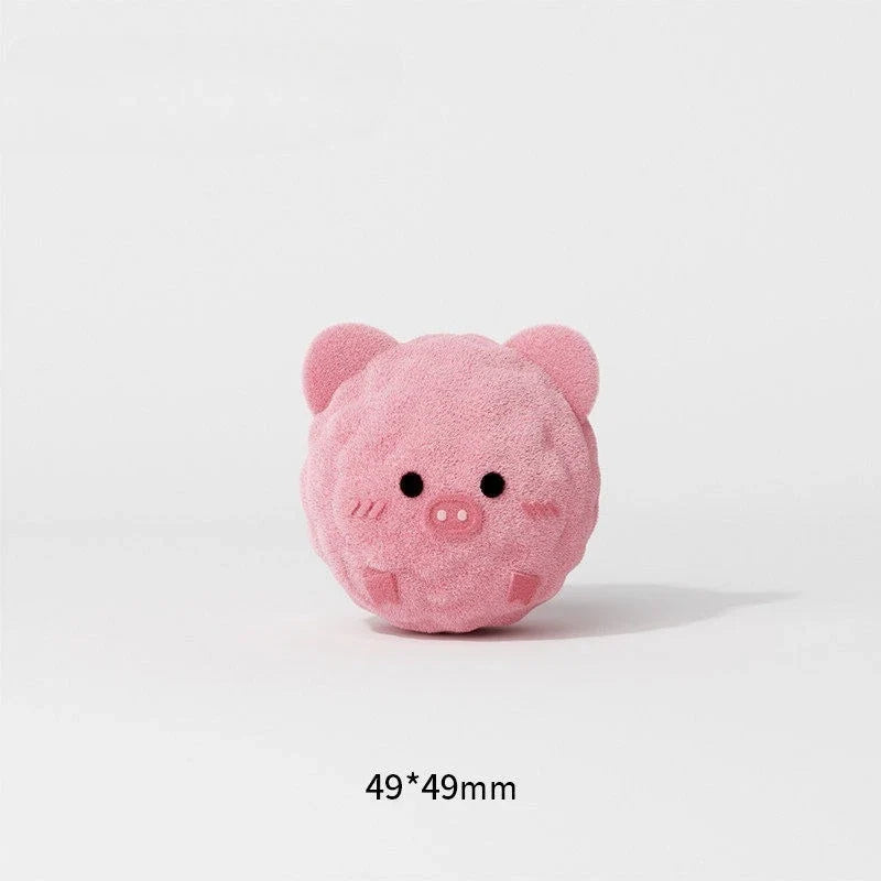 Plush Squeaky Dog Chew Toy Soft TPR Molar Teeth Cleaning Puppy, Interactive