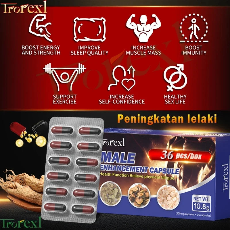 Horny Goat Weed Capsule 36 Tablets 100% Pure - ProPawPet.com