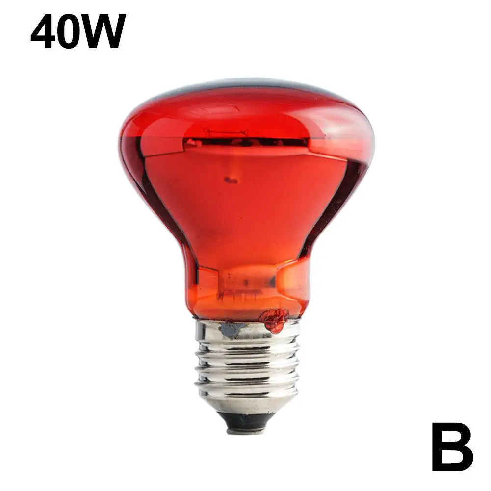 25w-100w E27 Pet Red Heating Lamp – Cooling, Warming & Seasonal