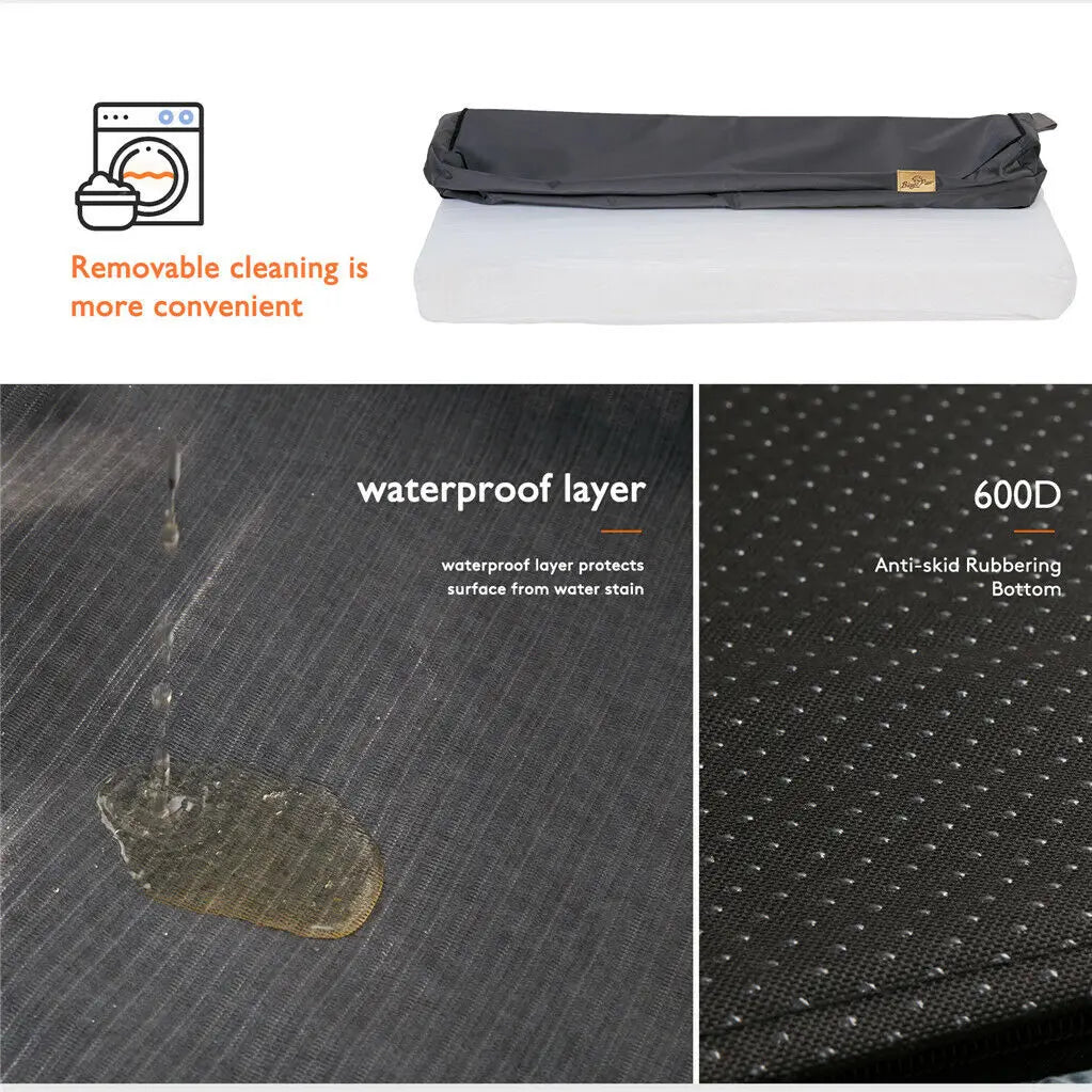M L XL 2XL Dog Bed Jumbo Pet Orthopedic Bed - ProPawPet.com
