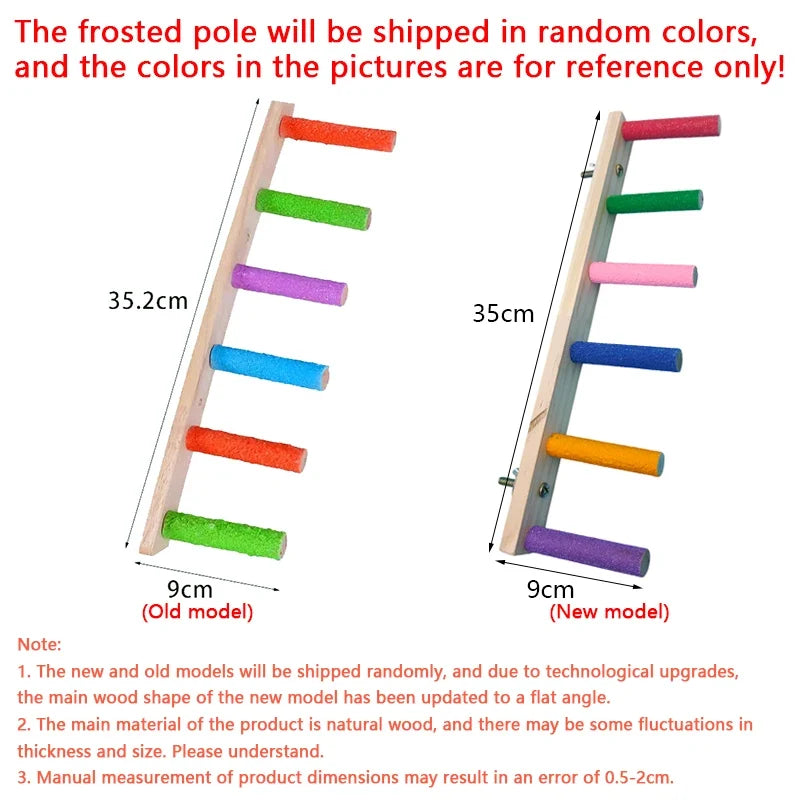 4/6/8 Step Bird Climbing Ladder Parrot Toy - ProPawPet.com