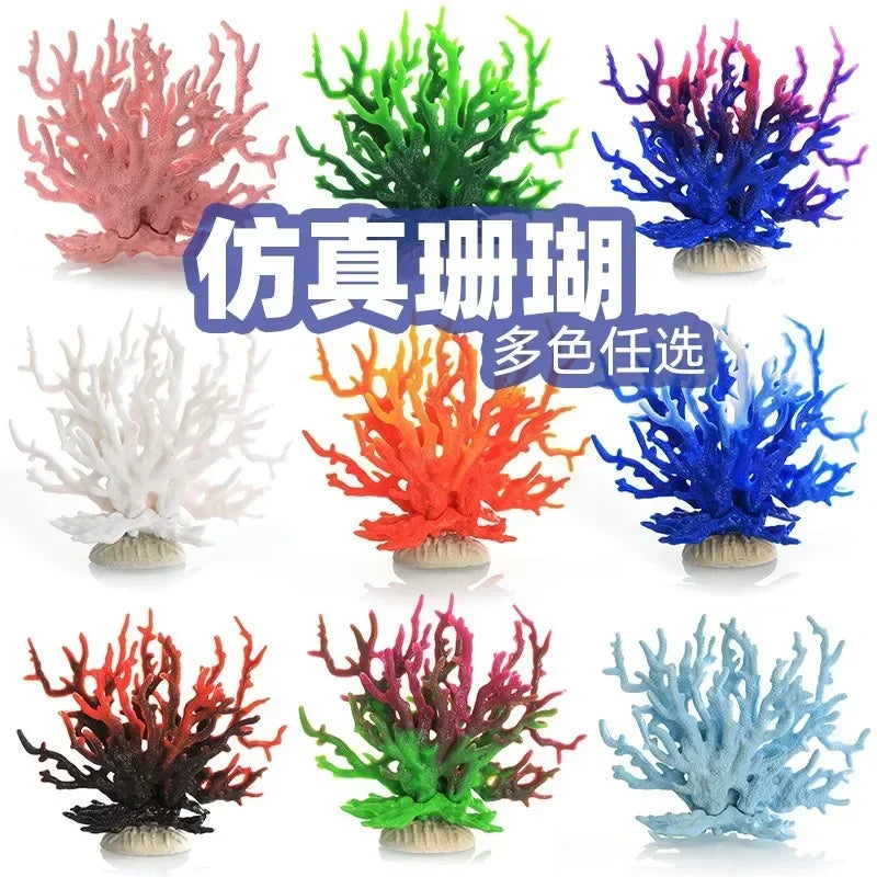Resin Simulation Mini Coral Micro Landscape - ProPawPet.com