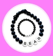 pet beaded name collar with friendship - ProPawPet.com