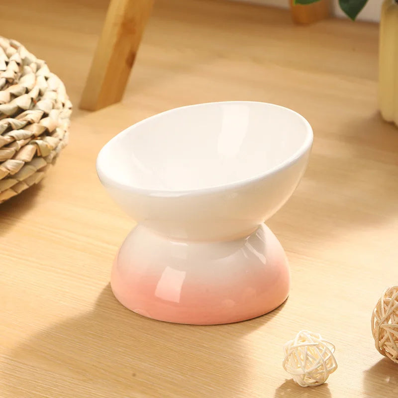 Ceramic Elevated Cat Bowls – Cat Supplies