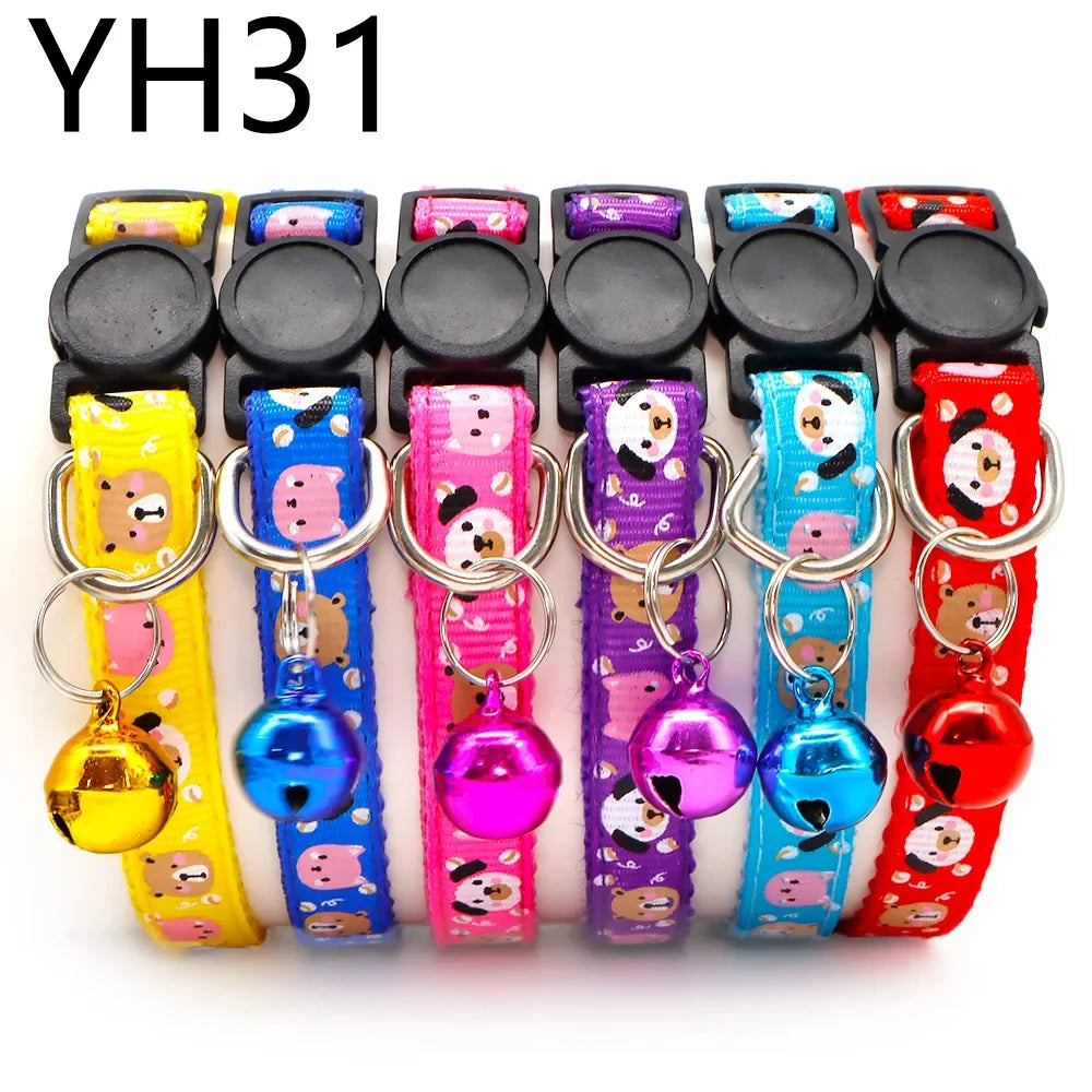 12Pcs Cute Bell Pet Collar Teddy Bomei Dog - ProPawPet.com