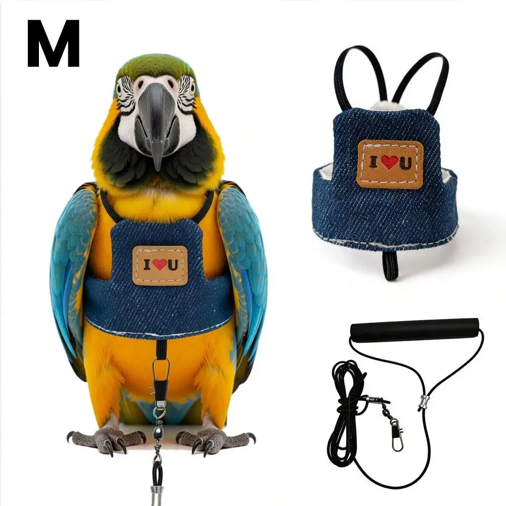 Parrot Flying Harness Vest – Bird Supplies