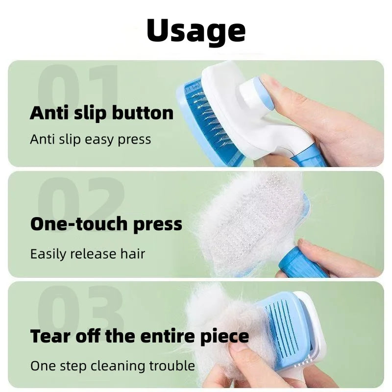 Cat Self Cleaning Grooming Brush Gentle - ProPawPet.com
