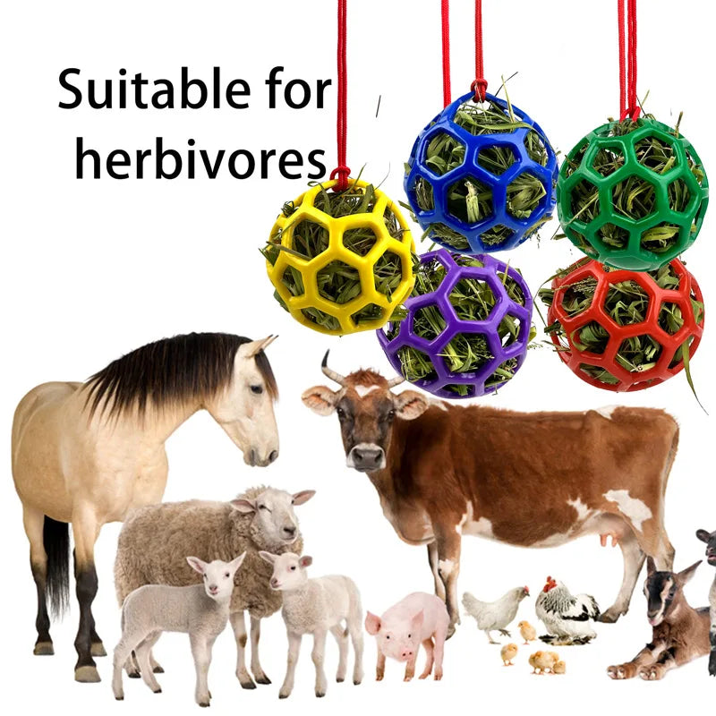 Horse Treat Ball Hay Feeder Toy - 14cm - ProPawPet.com