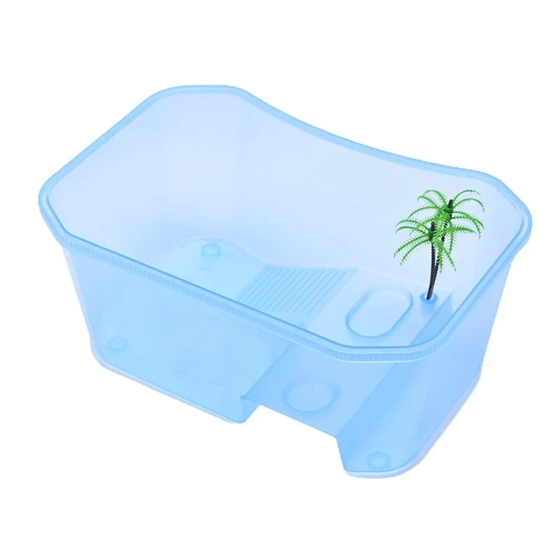 Reptile Vivarium Box for Turtle Tortoise Feeding – 3 Colors