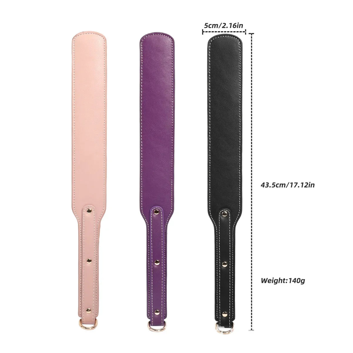 43cm PU Leather Punk rivet Horse Whip - ProPawPet.com
