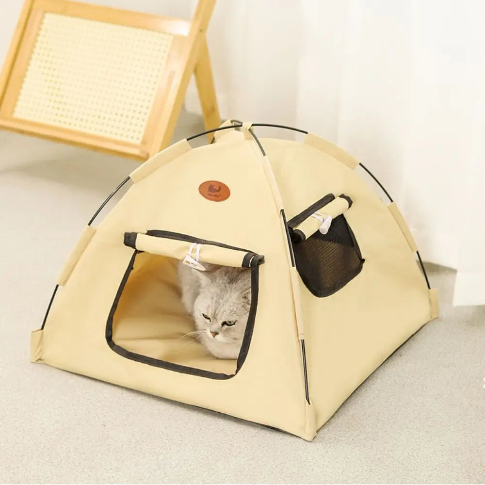 Portable Foldable Pet Cat Tent Closed Design - ProPawPet.com