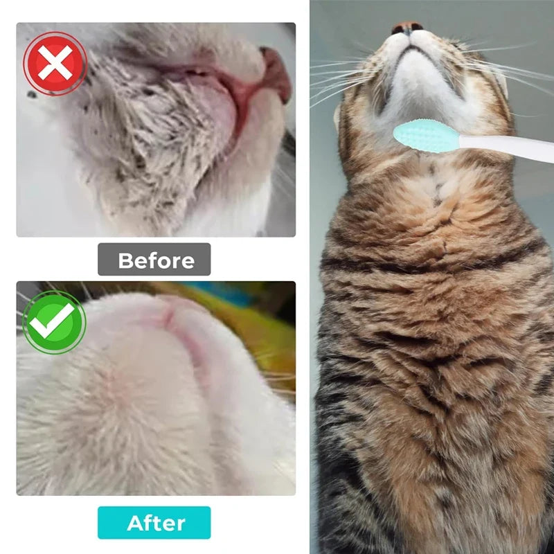 Cat Grooming Brush for Cat Chin Acne, Cat - ProPawPet.com