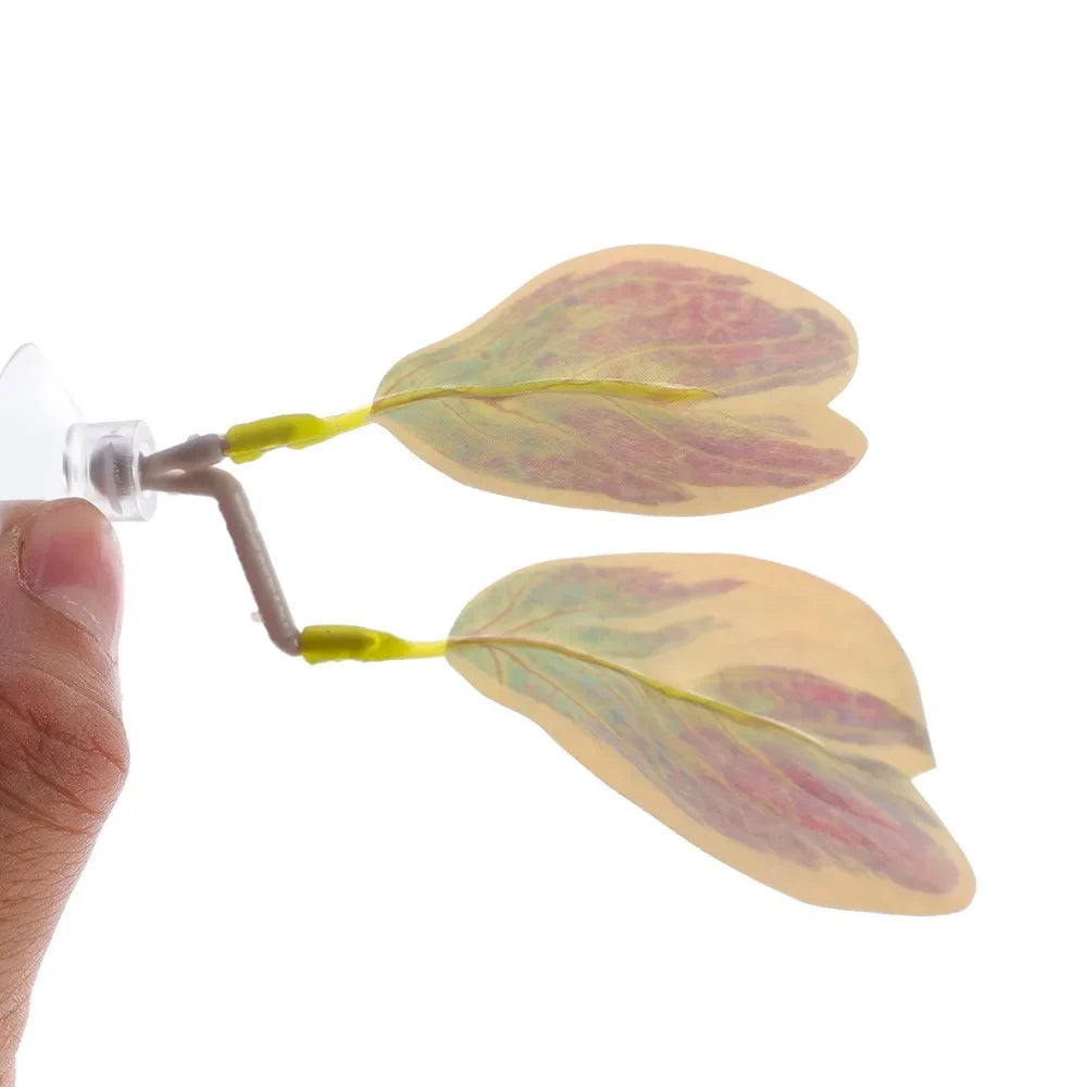 Plastic Betta Fish Rest Leaf Simulated Lotus - ProPawPet.com