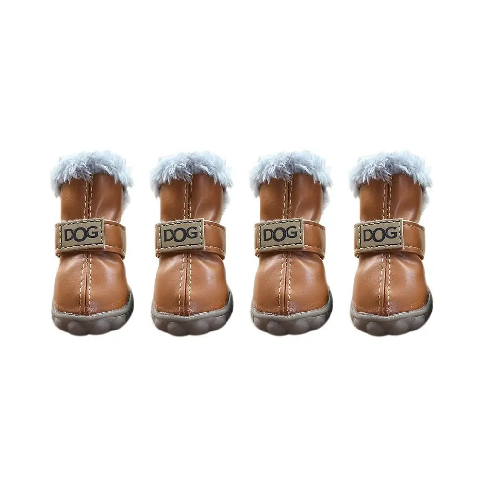 Soft Pet Snow Boots Fashion Waterproof Non - ProPawPet.com