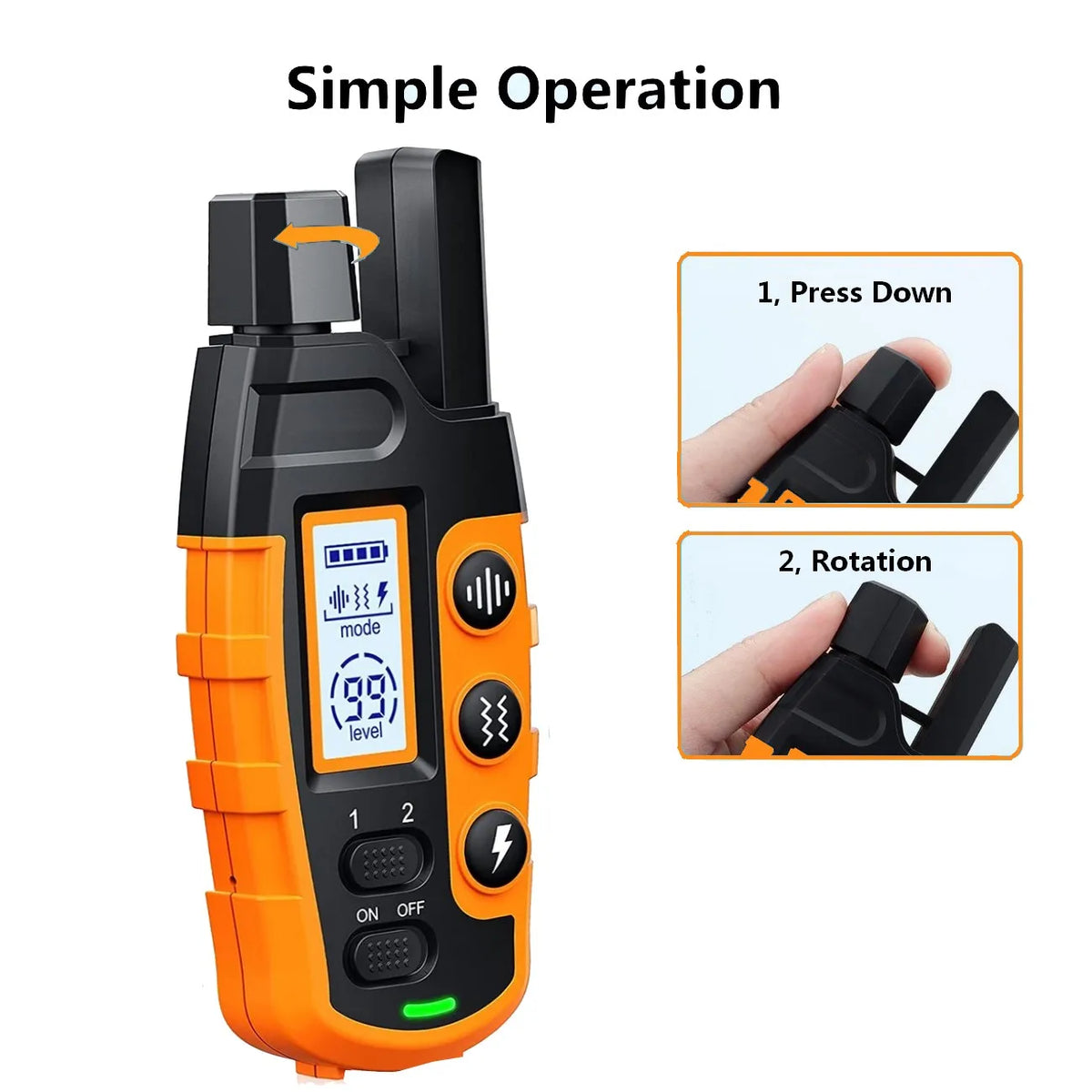 3300Ft Dog Training Collar with Remote - ProPawPet.com