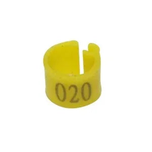 Pigeon Anklet Inner Diameter 6mm Bird Racing Mark Number – 10 Colors