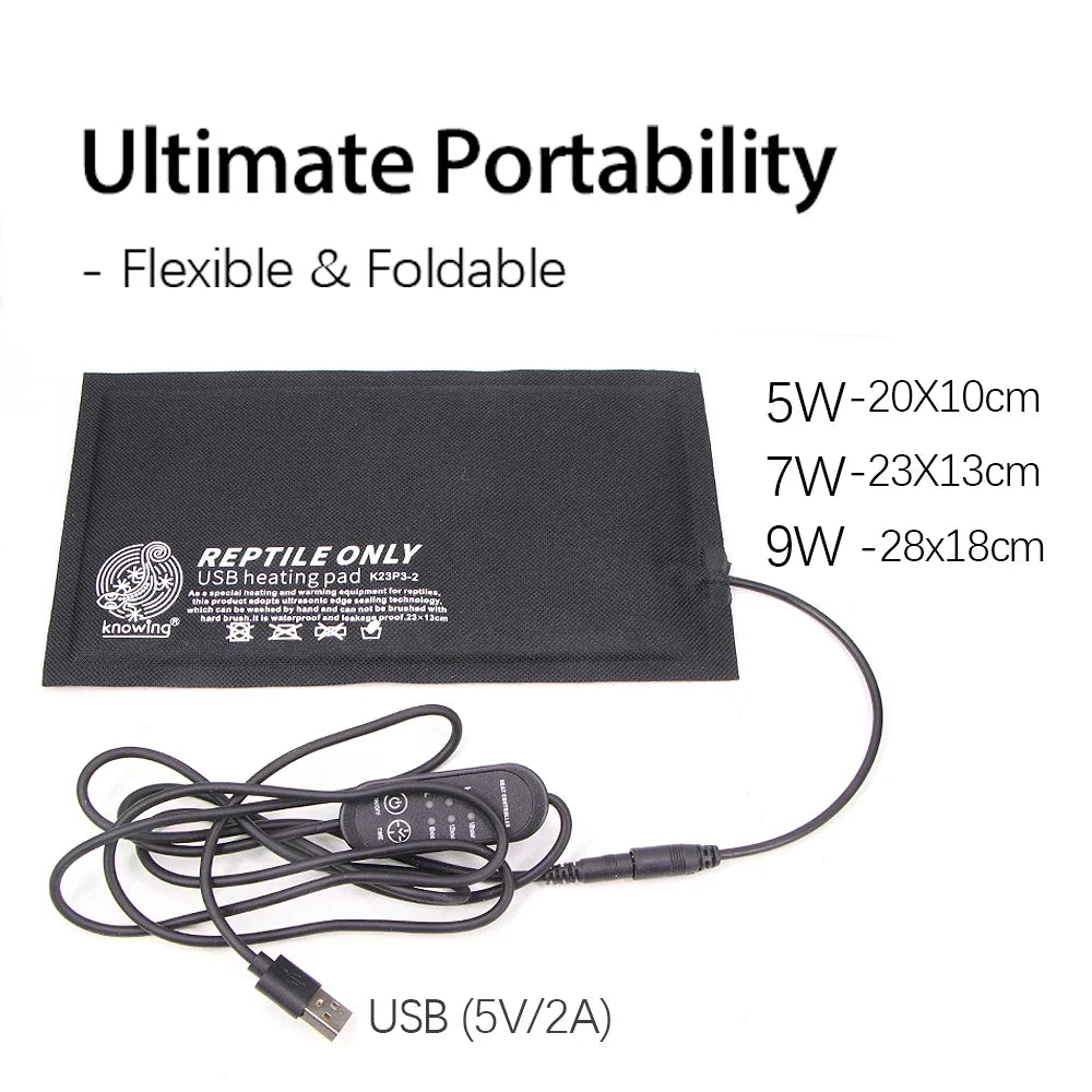 10x20cm 13x23cm 18x28cm USB Heating Mat with - ProPawPet.com