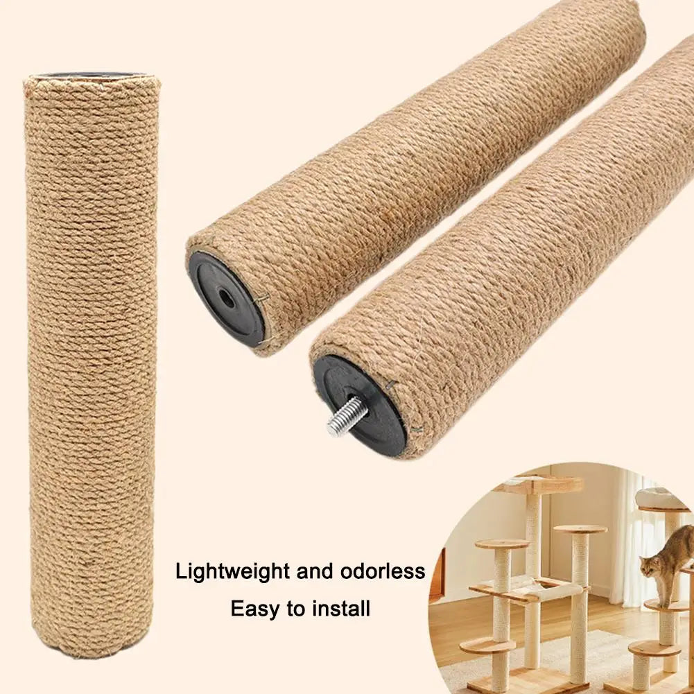 DIY Cat Tree Accessories Sisal Rope Wrapped - ProPawPet.com