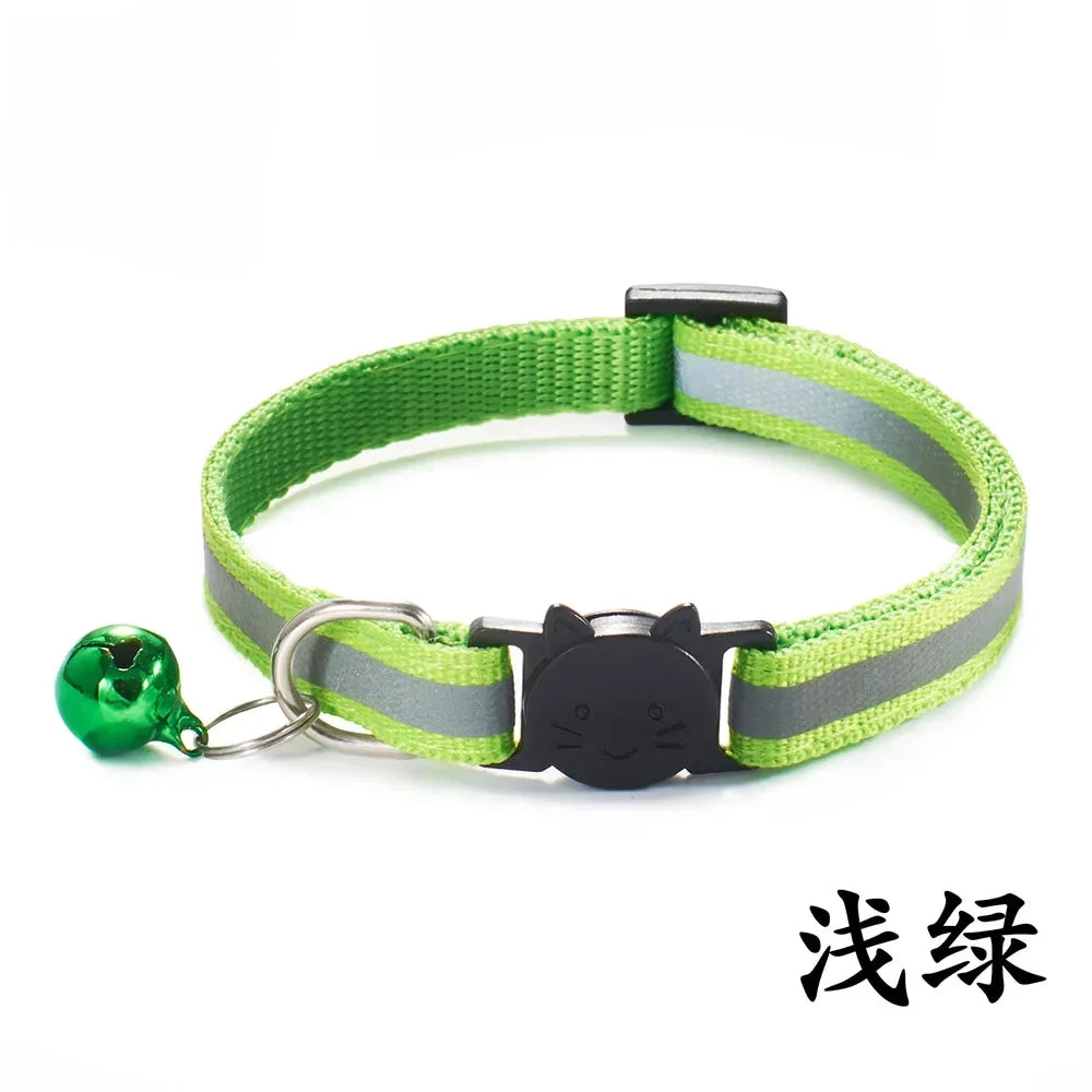 Reflective Breakaway Cat Collars with Bells - ProPawPet.com