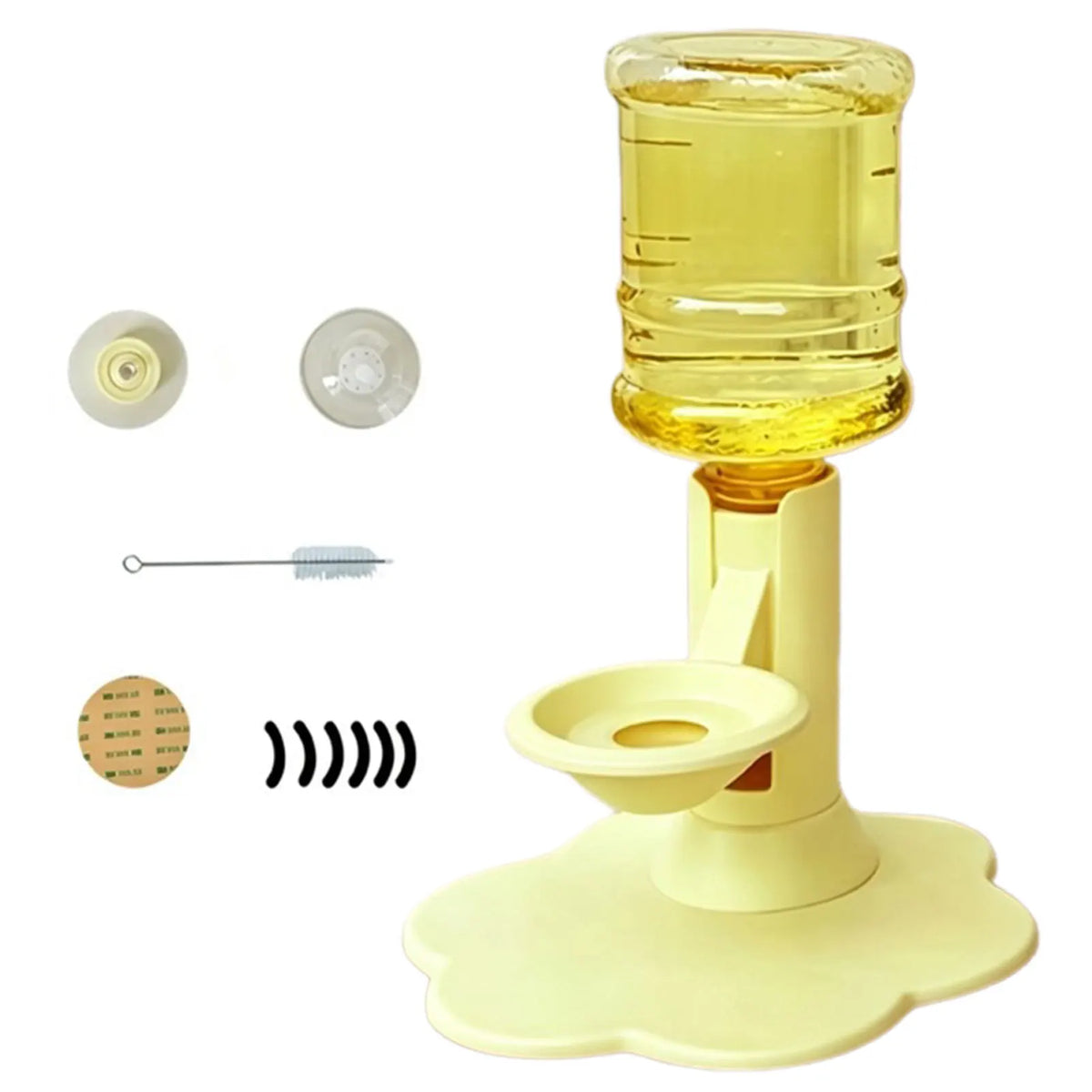 Adjustable Elevated Gravitys Pet Automatic Water Dispenser – 4 Colors