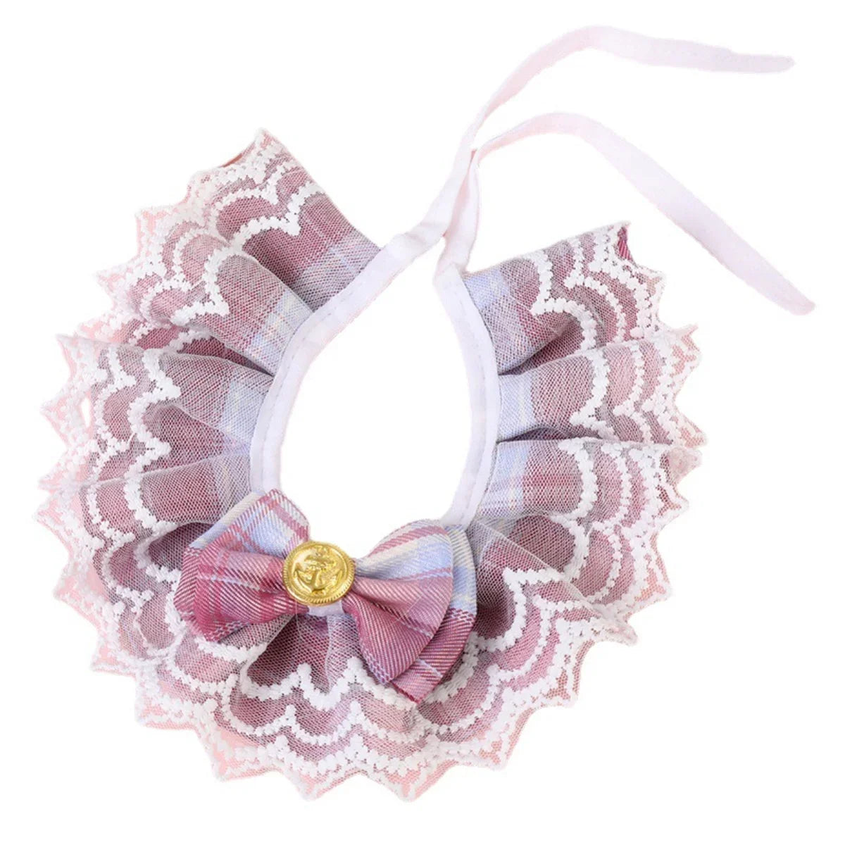 Lace Pet Scarf Cat Bib Dog Collar Lace Daisy - ProPawPet.com